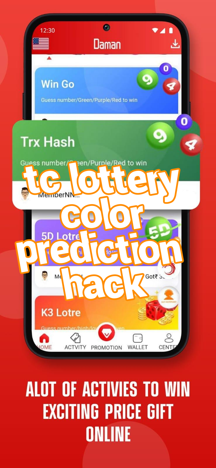 tc lottery color prediction hack Screenshots